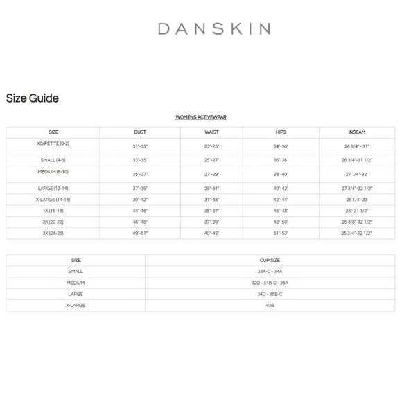 New! Danskin Women's Ultra High Rise Side Pockets Moisture Wicking Leggings - Picture 7 of 7